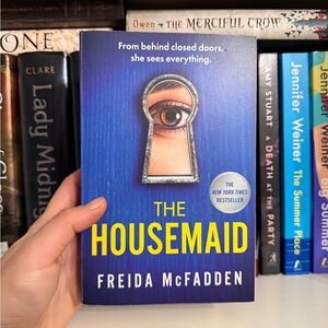 Indigo Blue Book Cover with Yellow Text